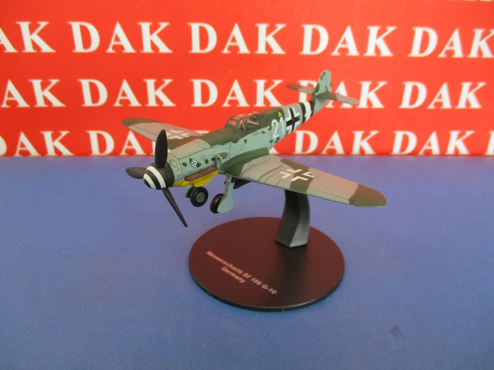 Die cast 1/72 Modellino Aereo Aircraft Messerschmitt Bf 109G-10 Germany - Immagine 2 di 4