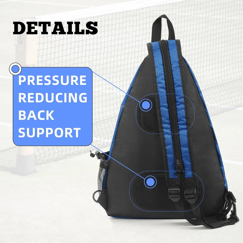 Pickleball Bag For Men Women Pickleball Backpack Crossbody Sling Bag Pickleball Bag For Men Women Pickleball Backpack Crossbody Sling Bag