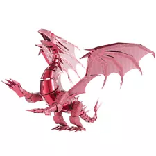 Piececool 3D Model Kits Dragon Flame Metal Model Puzzles Halloween Gifts Kits