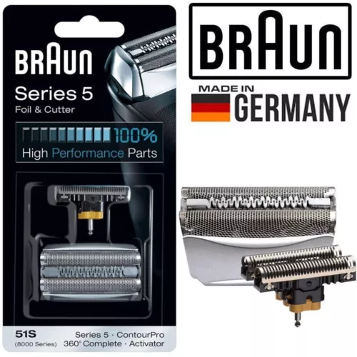 Braun 51S Series 5 Ersatzscherkopf Scherfolie Klingenblock Kombipack RasiererDGR - Bild 2 von 6