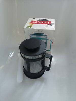 Bodum 1784-01 KENYA Kaffeebereiter French Press 2,5l, mit Teesieb