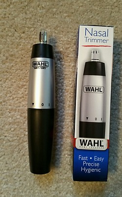 wahl nose trimmer battery