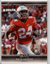 2017 Leaf Draft Malik Hooker #43 Ohio State Buckeyes