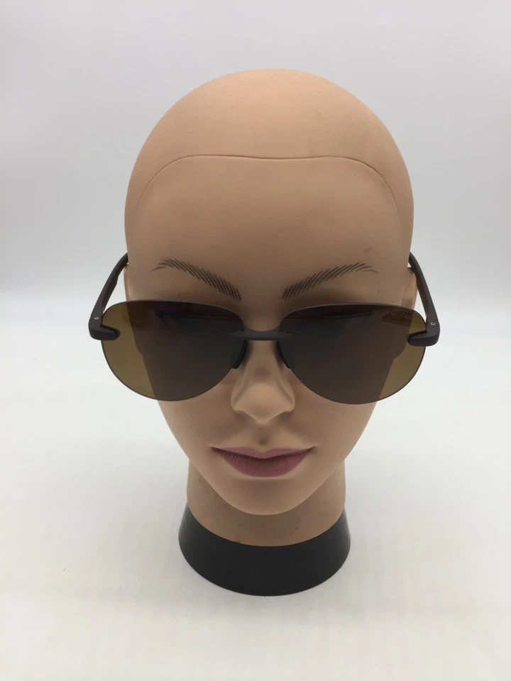 Gafas de sol Emporio Armani marrón mate 63-14-150 lentes marrones Foto 2 de 4