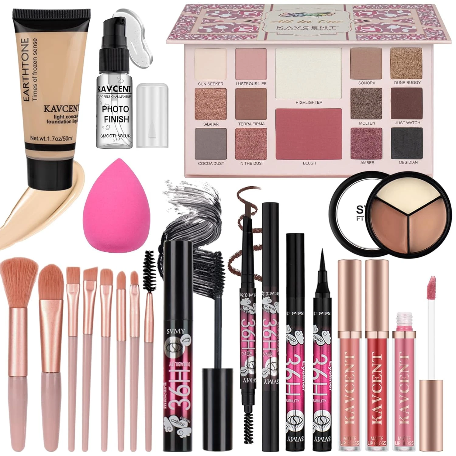 Makeup Set for Teens Makeup Kit for Women Full Kit Foundation Eyeshadow Teenager