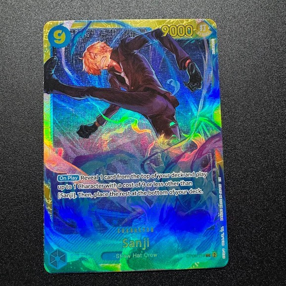 Sanji SEC OP06-119 - One Piece TCG - English Card Near-Mint Secret