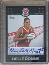 2008 Elena Delle Donne Topps McDonald's All American Game Day On Card Auto
