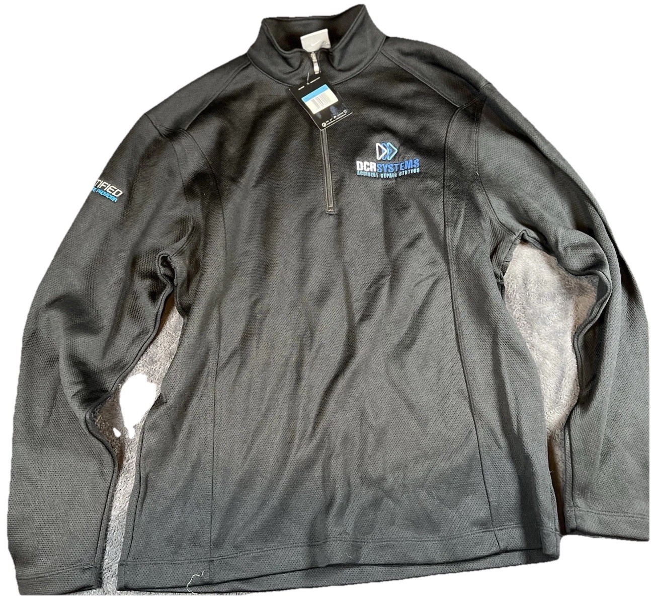 Nike Black 1/4 Zip Up Sports Jacket Men's Size Medium