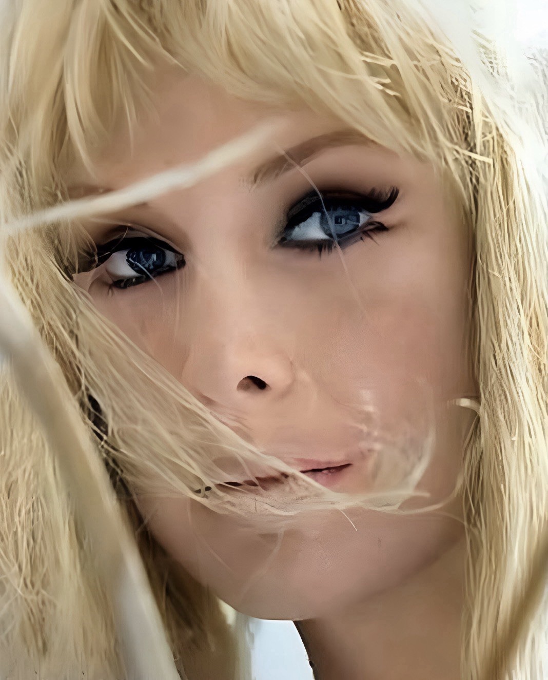 ‘Barbara Eden’ 8X10 Vintage Glossy “I Dream Of Jeannie” Sexy Closeup “STUNNING!”