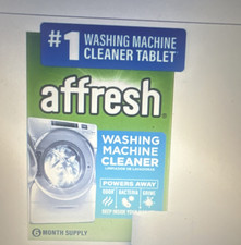 affresh Washing Machine Cleaner Tablets 6 Month Supply Powers Away Odor Grime