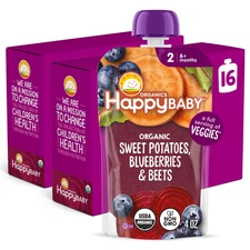 Organics Stage 2 Baby Food Pouches with One Full Serving of Veggies, Nutritious 
