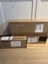 LG Monitor 24MS500 - FHD 1080p IPS 24 inch, 100Hz, 5ms, Monitor  And Monitor Arm