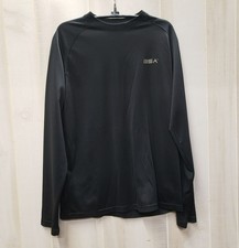 BSA Black Base Layer Shirt, Long Sleeve, Adult Small, Boy Scouts of America