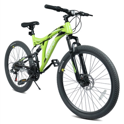 #ad 26quot; Mountain Bike with 21 Speeds amp; Full Suspension Bicycle For All Terrains $236.00