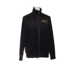 Puma, Trainingsjacke, Herren, Größe: M, Schwarz, Polyester, Print #HHP