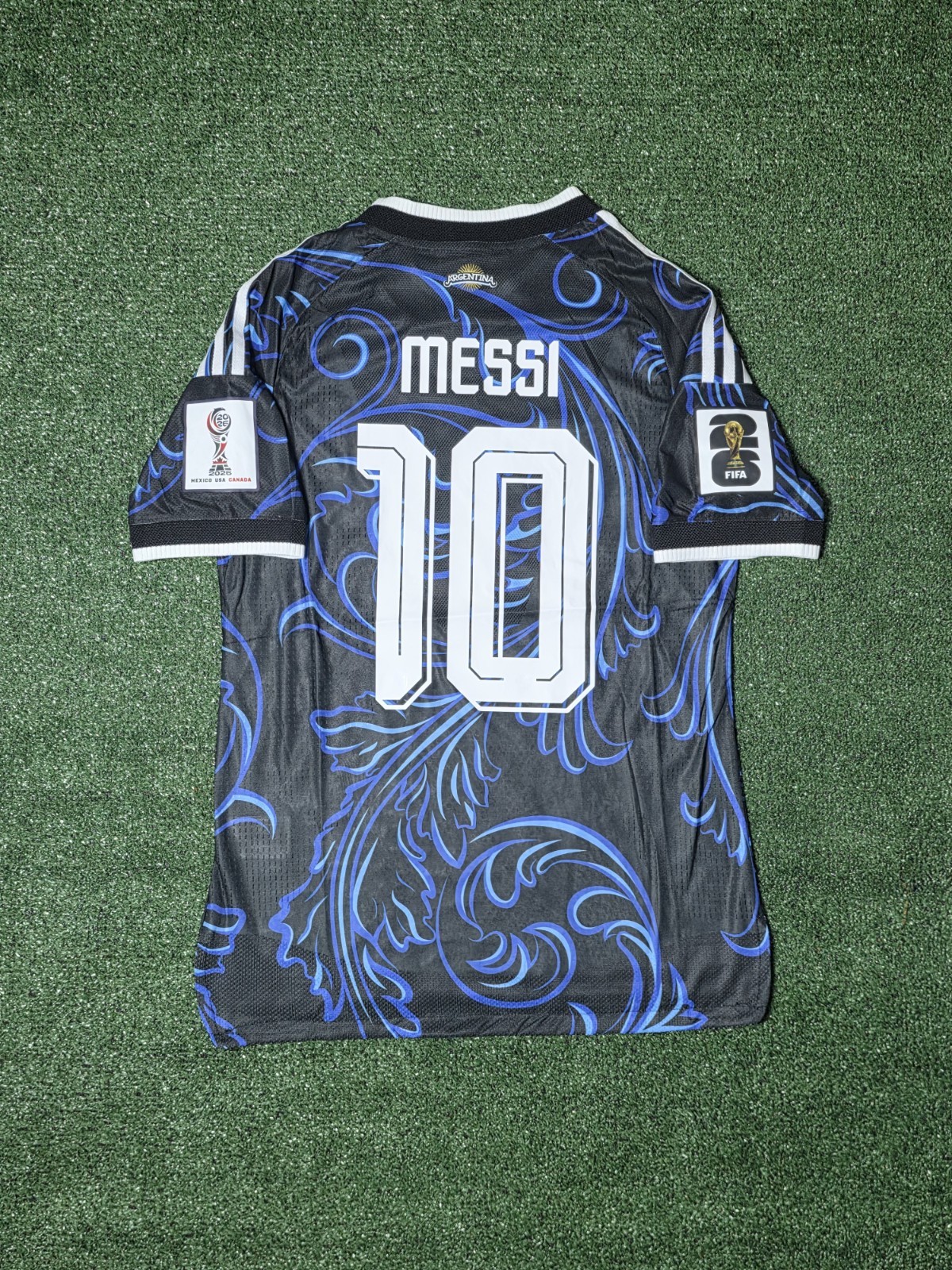 Messi 10/ Argentina World Cup Away Jersey/ Size S/ Player Version/ Slim Fit...