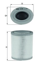 Knecht LX 2790 Luftfilter For Alfa Romeo