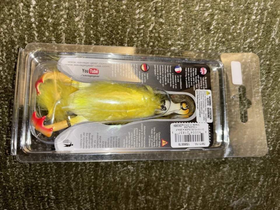 Savage Gear 3D Suicide Duck: Topwater/Wakebait/Buzzbait/Plopper D-150-YD - Image 2 of 2