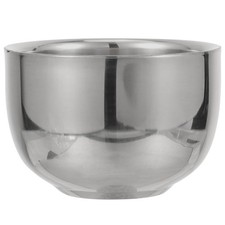 Stainless Steel Shaving Soap Bowl Shaving Cream Bowl Soap Foaming Bowl