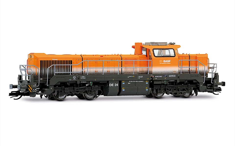 Arnold HN9072, Diesellokomotive DE18, BASF, Neu & OVP, TT