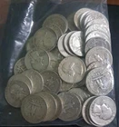 Lot of 52 - 90% Silver Quarters - Mixed Dates
