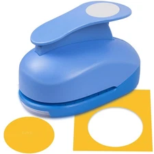 3 inch Circle Paper Punch, Large Hole Puncher for Paper Crafts, Cardstock