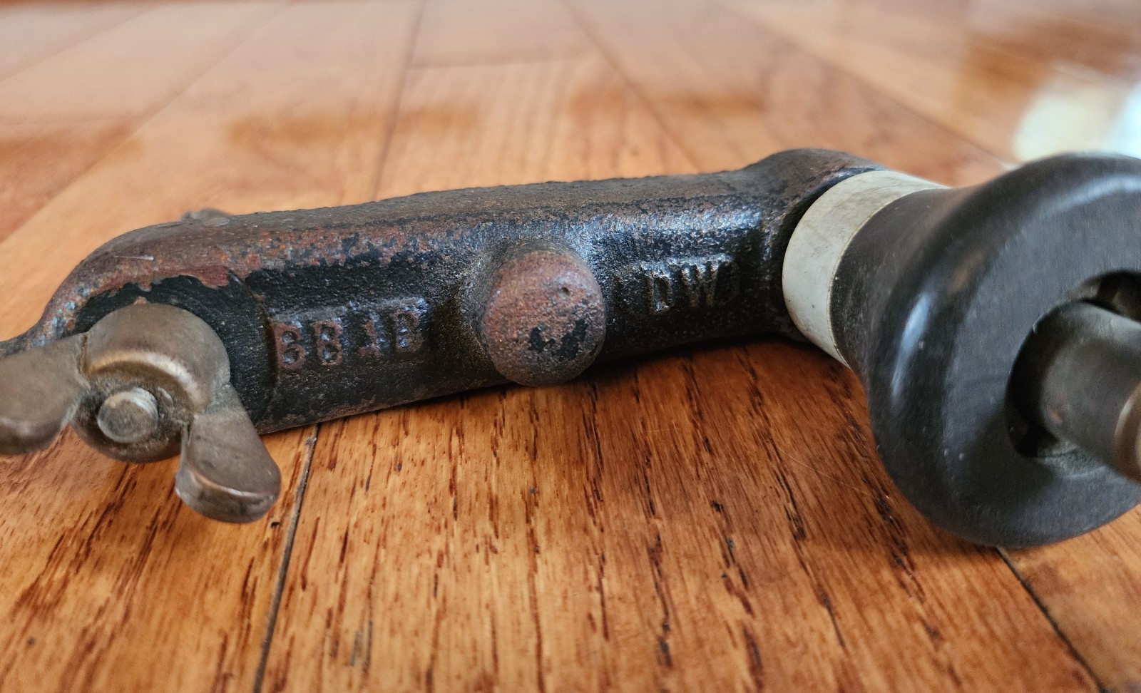 ANTIQUE TROLLEY MOTORMAN ENGINE SPEED CONTROLLER LEVER STREETCAR RAILROAD