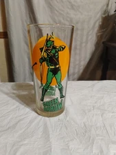 Vintage 1976 Pepsi Super Series The Green Arrow Collectors Glass