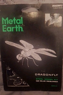 Fascinations Metal Earth Arachnid Insect DRAGONFLY 3D Steel Puzzle Model Kit