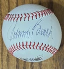 JOHNNY BENCH Signed Official League Leather Cover Spalding Baseball