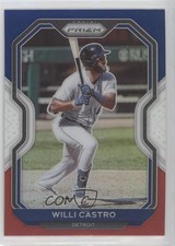 2021 Panini Prizm Tier III Red White & Blue Prizm Willi Castro #234 1x1