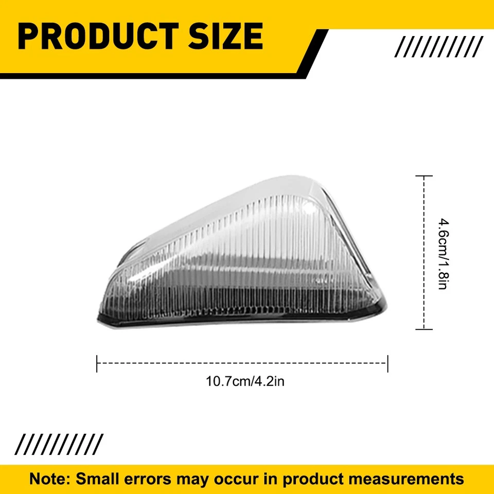 Amber LED Front Cab Roof Marker Light For 2014-2023 RAM Promaster 1500 2500 3500 - Image 4 of 4