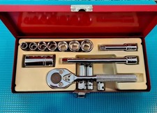 PROTO Vintage Proto 52130 3/8” Socket & Ratchet Set  *(12 pc)  Pls. Read Desc.*