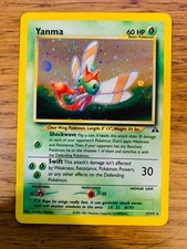 Yanma (17/75) Holo Neo Discovery Set Pokemon Card! FAST & FREE P&P!