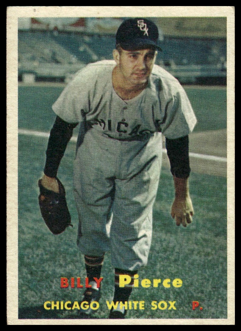 1957 Topps #160 Billy Pierce