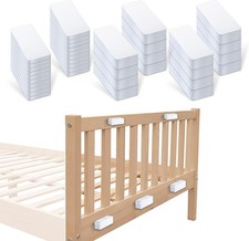 36Pcs Headboard Pads, 16Pcs 15mm 20Pcs 5mm Wall Protector, White, White