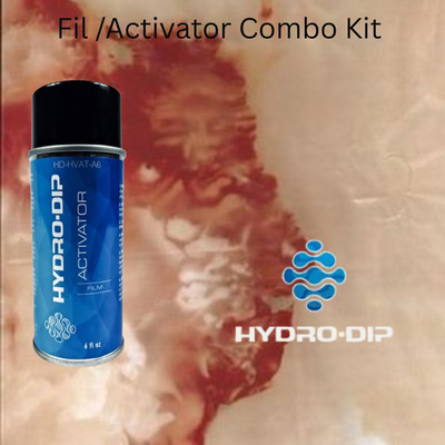Hydro Dip  Film Activator Combo Kit HD-S1008 SS Marble