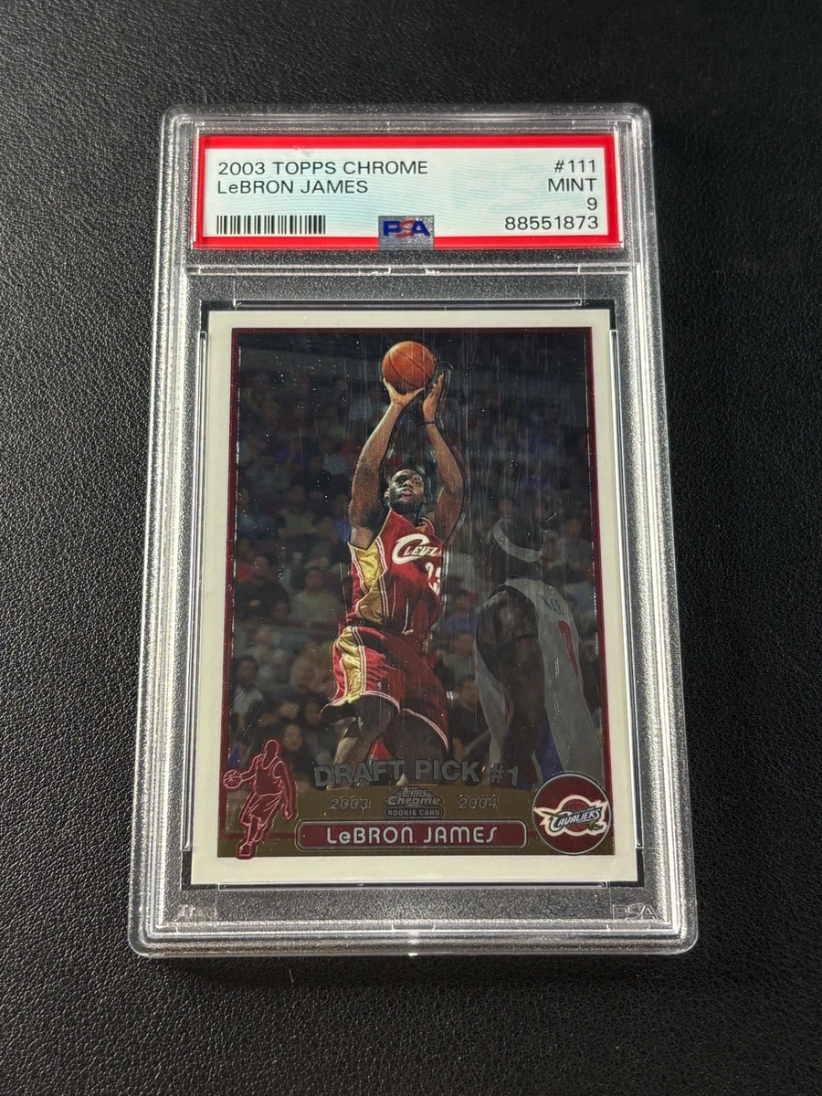 Topps LeBron James 9 Graded Basketball Sports Trading Cards