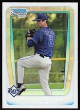 2011 Bowman Draft Chrome Prospects Refractors #BDPP38 Taylor Guerrieri