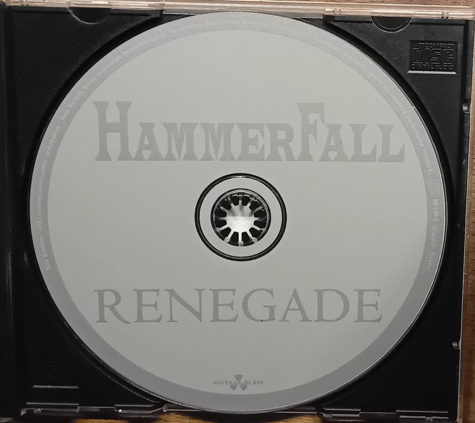 HammerFall – Renegade - 3 Track Single - Bild 3 von 4