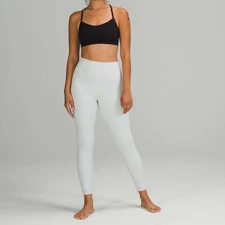 LULULEMON Align High Rise Leggings Ocean Air Light Blue 8