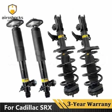 4PCS Front Rear Shock Absorber Struts Assys For Cadillac SRX 2010-2016 Electric