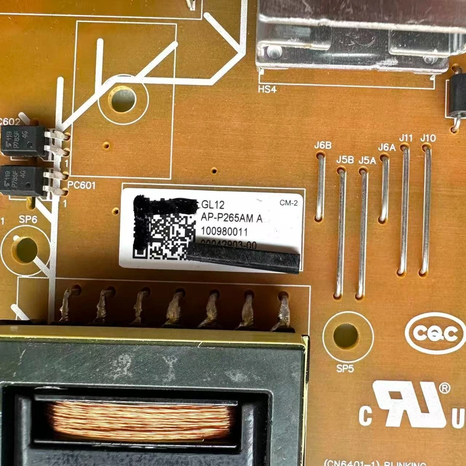 KD-50X85J KD-50X80J FW-50BZ30J Power Supply (AP-P265AMA, GL12) 1-009-800-11 - Image 2 of 3