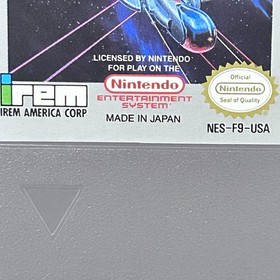 Nintendo NES Image Fight Authentic Video Game Cartridge With Dust Jacket 