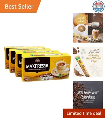 Convenient 40 Count Korean Instant Coffee Sticks - Perfect for Anytime Use