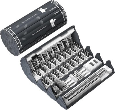 VMAN 128 in 1 Electronics Precision Screwdriver Set, Professional Grey 