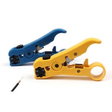 Rotary Coaxial Cable Wire Cutter Plier Stripping Tool RG59 RG6 RG7 RG11 Stripper