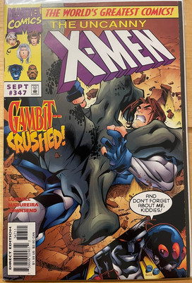 Uncanny X-Men #349 vol. 1 1997 Marvel Comics High Grade Comic gambit storm