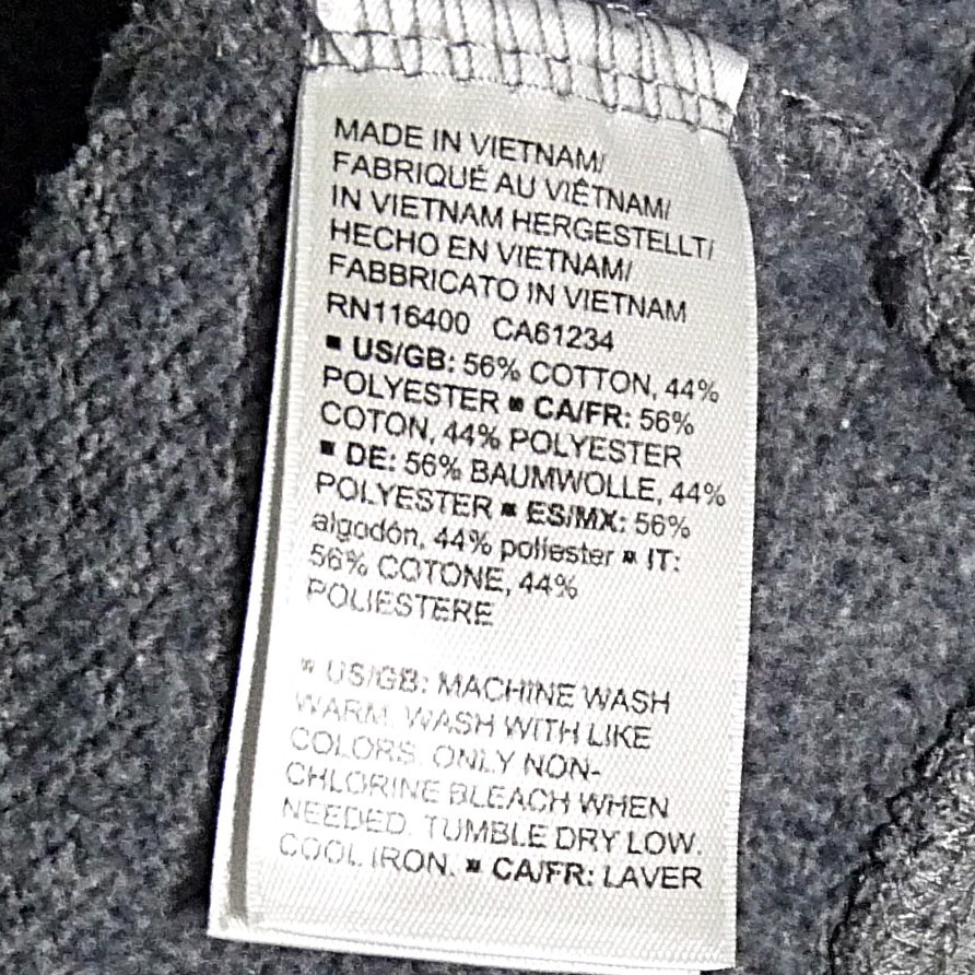 Amazon Essentials Gray Pullover Hoodie Sweatshirt… - image 10