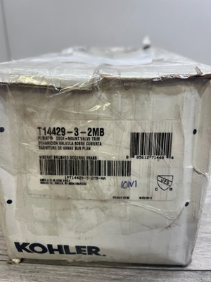 #ad Kohler K T14429 3 2MB Brshd Moderne Brss Crss Hndls READ $44.99
